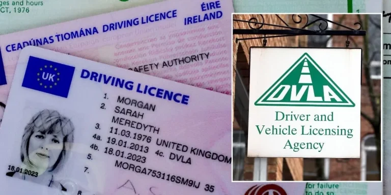 driving-licence-and-a-dvla-sign